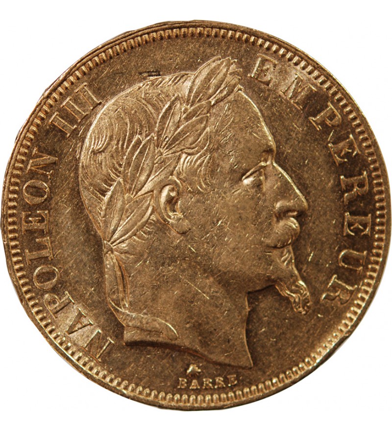 NAPOLEON III ﻿- 50 FRANCS OR 1862 A PARIS﻿