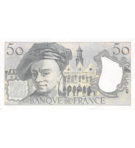 FRANCE, QUENTIN DE LA TOUR - 50 FRANCS 1983 - SERIE M.34 - SPL