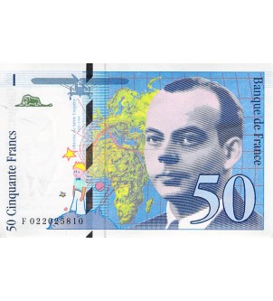FRANCE, SAINT-EXUPERY - 50 FRANCS 1994 - SUP