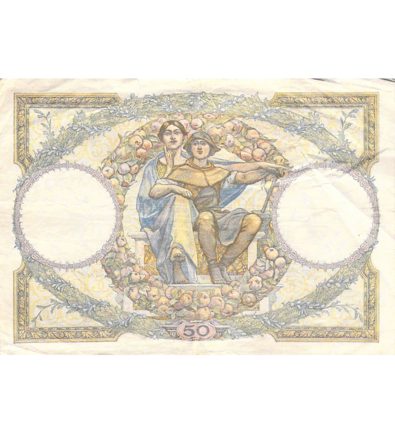 FRANCE, LUC-OLIVIER MERSON - 50 FRANCS 10/03/1932 - TB+