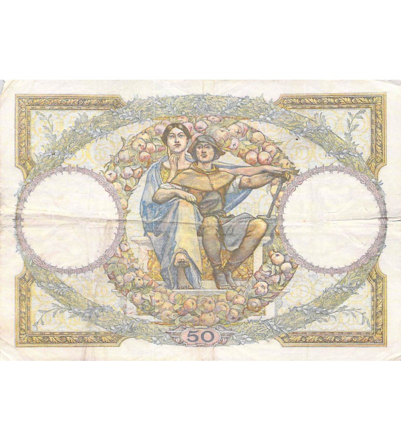 FRANCE, LUC-OLIVIER MERSON - 50 FRANCS 02/06/1932 - PTTB
