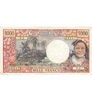 NOUVELLE-CALEDONIE - 1000 FRANCS 1971 NOUMEA 2
