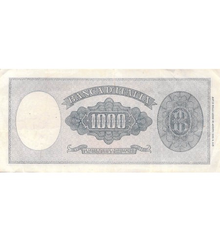 ITALIE - 1000 LIRE 10/02/1948