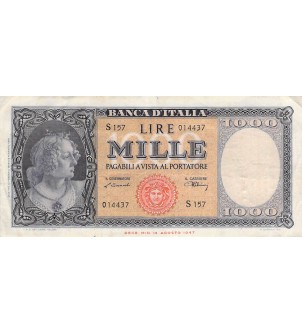 ITALIE - 1000 LIRE 10/02/1948 2