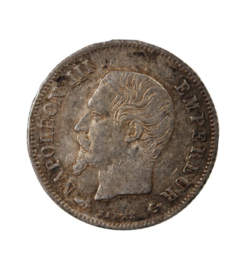 NAPOLEON III - 20 CENTIMES ARGENT 1859 A PARIS