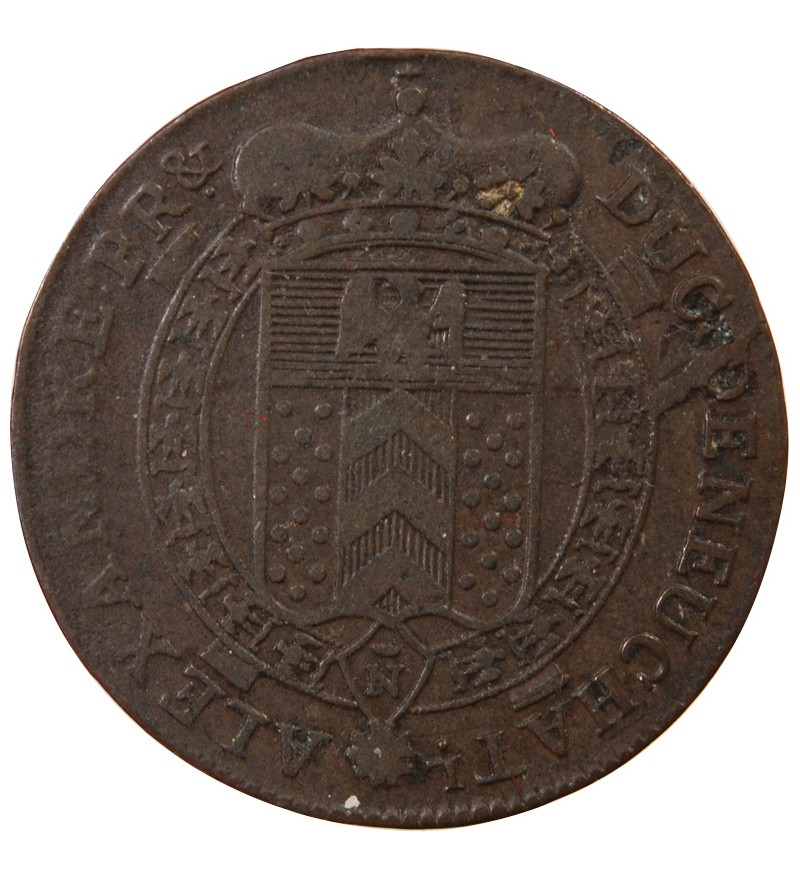 SUISSE, NEUCHÂTEL - 1 BATZ 1808