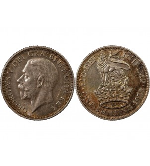 GRANDE-BRETAGNE, GEORGES V - SHILLING ARGENT 1932 2