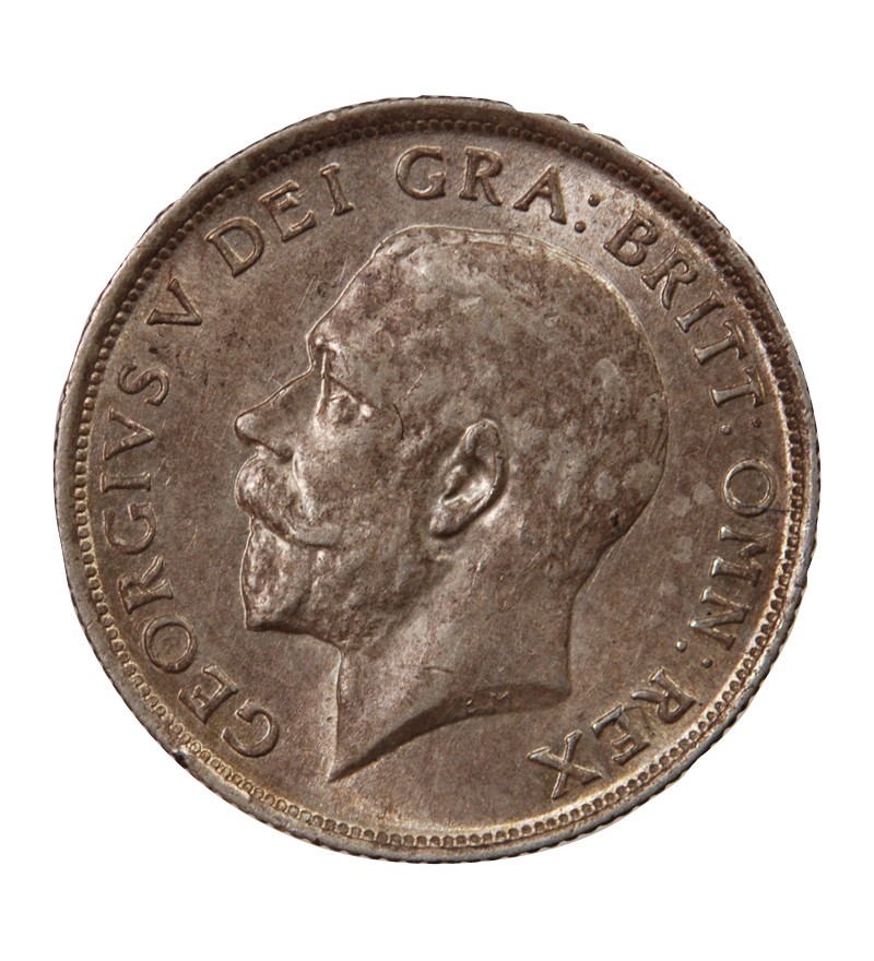 GRANDE-BRETAGNE, GEORGES V - SHILLING ARGENT 1916
