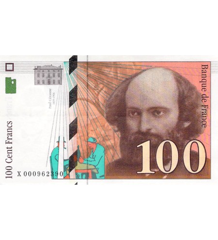 FRANCE, CEZANNE - 100 FRANCS 1997 - SUP