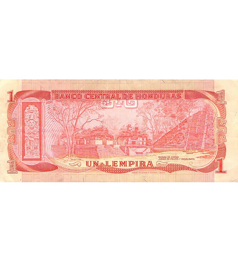 HONDURAS - 1 LEMPIRA 30/06/1978