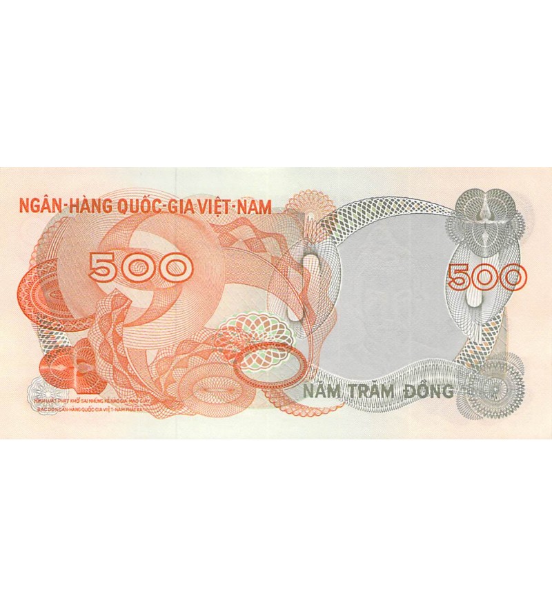 VIÊT NAM DU SUD - 500 DÔNG 1970