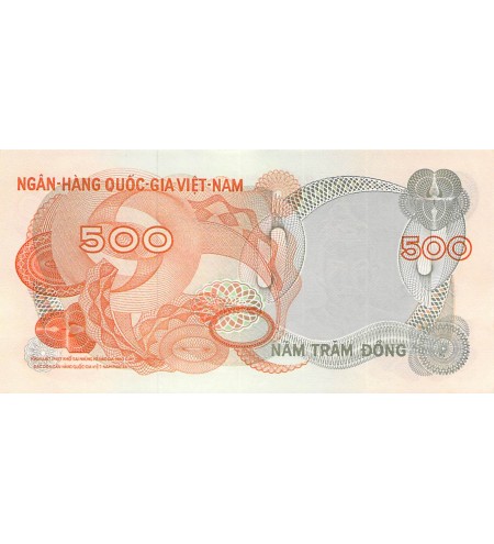 VIÊT NAM DU SUD - 500 DÔNG 1970