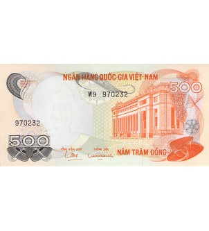 VIÊT NAM DU SUD - 500 DÔNG 1970 2
