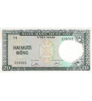 VIÊT NAM DU SUD - 20 DÔNG 1964 2