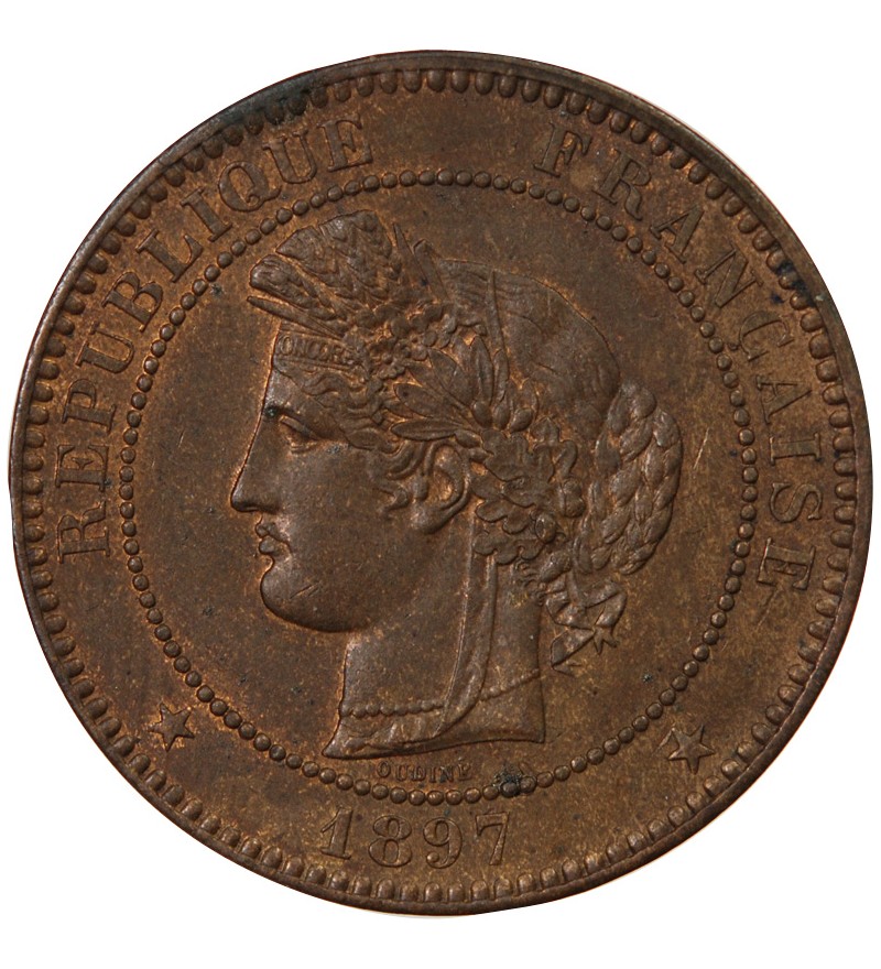 CERES ﻿- 10 CENTIMES 1897 A PARIS﻿ Torche
