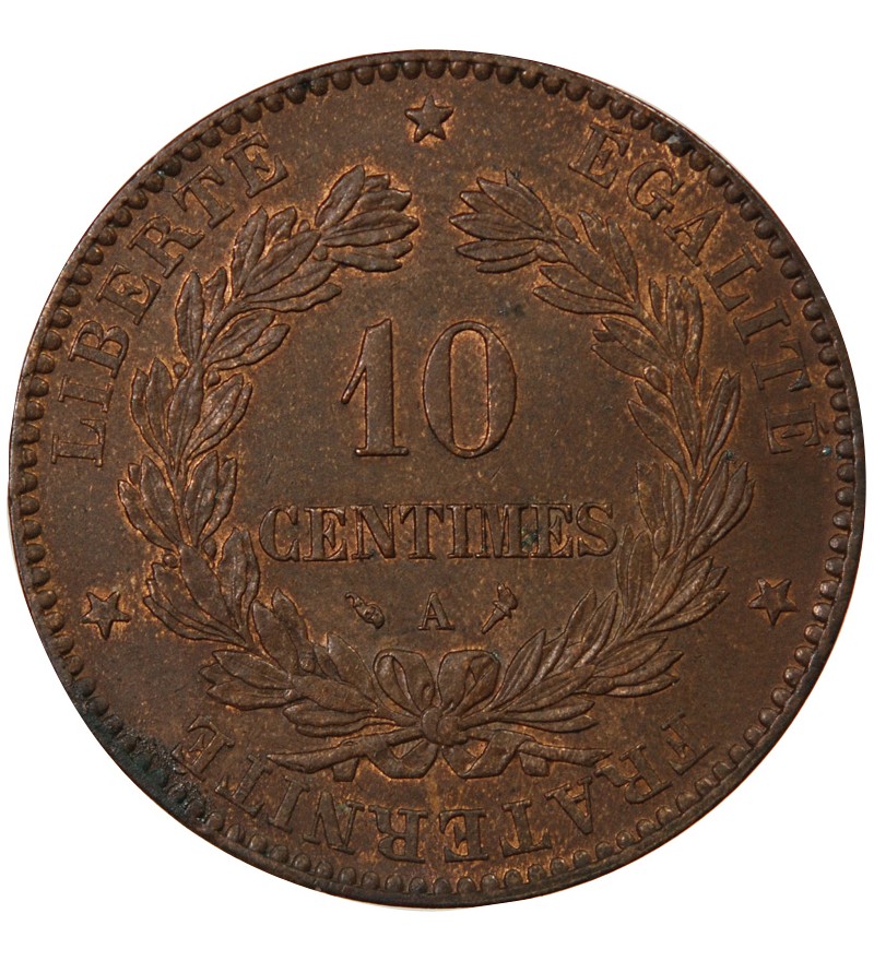 CERES ﻿- 10 CENTIMES 1897 A PARIS﻿ Torche