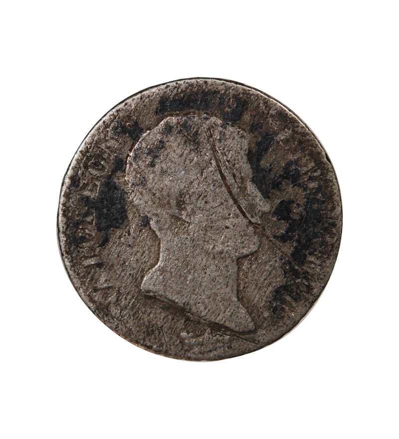NAPOLEON Ier - 1/2 FRANC ARGENT AN 13 U TURIN RARISSIME