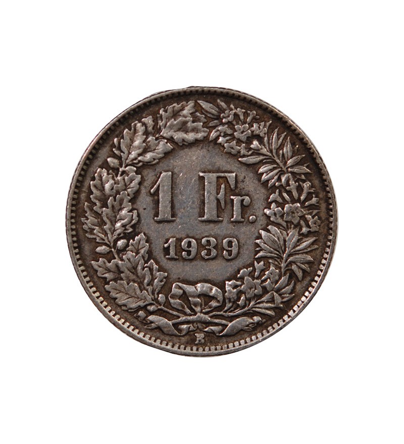 SUISSE - 1 FRANC ARGENT (1875-1967)