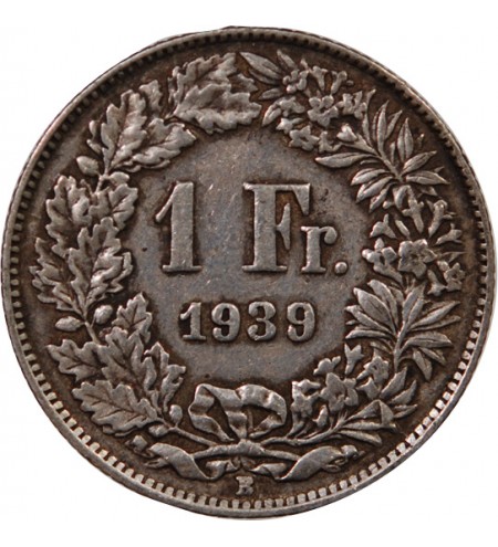 SUISSE - 1 FRANC ARGENT (1875-1967)