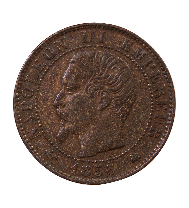 NAPOLEON III, TÊTE NUE - 5 CENTIMES 1853 / 1857