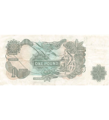 GRANDE-BRETAGNE, ELISABETH II - 1 POUND 1970 / 1977