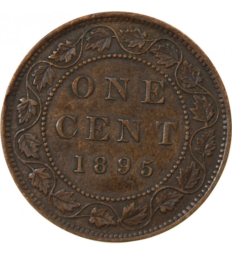 CANADA, VICTORIA - 1 CENT 1895