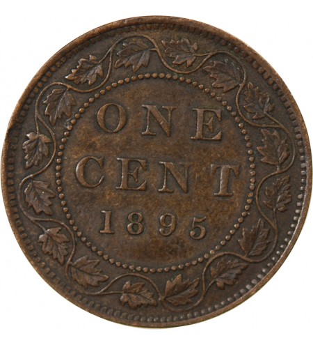 CANADA, VICTORIA - 1 CENT 1895