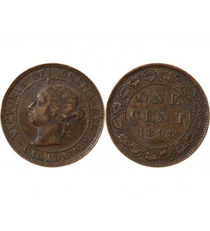 CANADA, VICTORIA - 1 CENT 1895 2