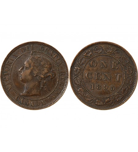 CANADA, VICTORIA - 1 CENT 1895