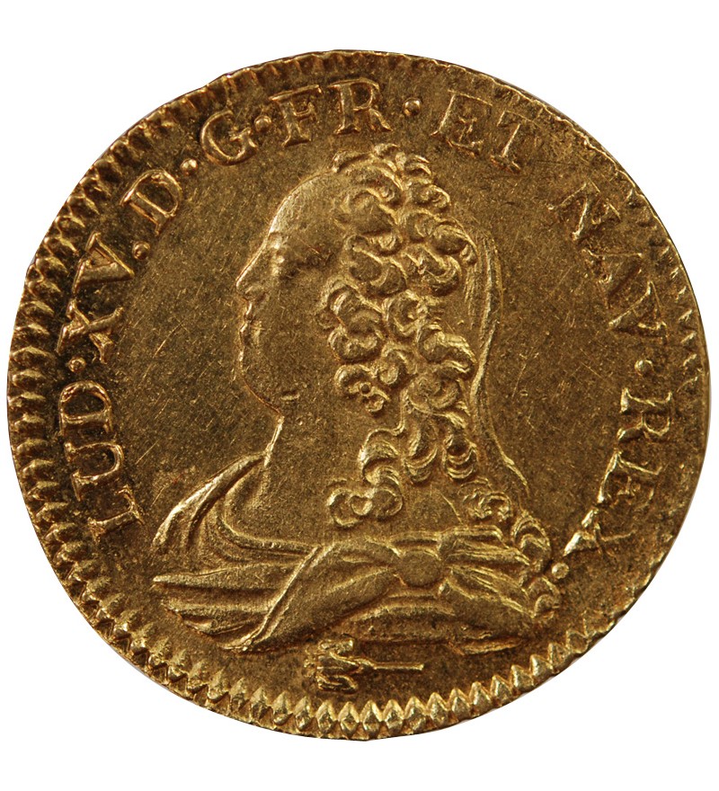 LOUIS XV - LOUIS D'OR AUX LUNETTES 1731 X AMIENS R3