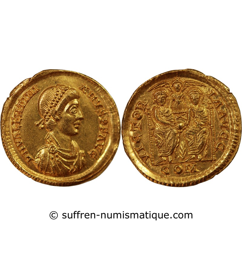 VALENTINIEN II - SOLDIDUS OR 375 / 392
