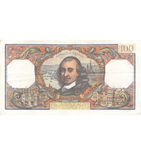 FRANCE, CORNEILLE - 100 FRANCS 02/04/1964 - SÉRIE B.5 - TTB