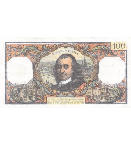 FRANCE, CORNEILLE - 100 FRANCS 02/01/1976 - SÉRIE G.911 - TTB