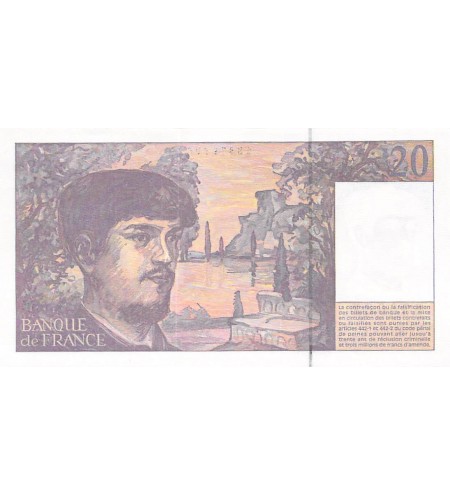 FRANCE - 20 FRANCS DEBUSSY 1997 - SÉRIE N.056 - SPL