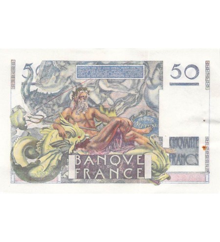 FRANCE - 50 FRANCS LE VERRIER 02/10/1947 - SÉRIE P.91 - PSUP