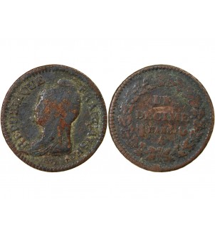 DUPRÉ - DECIME AN 8 A PARIS 2