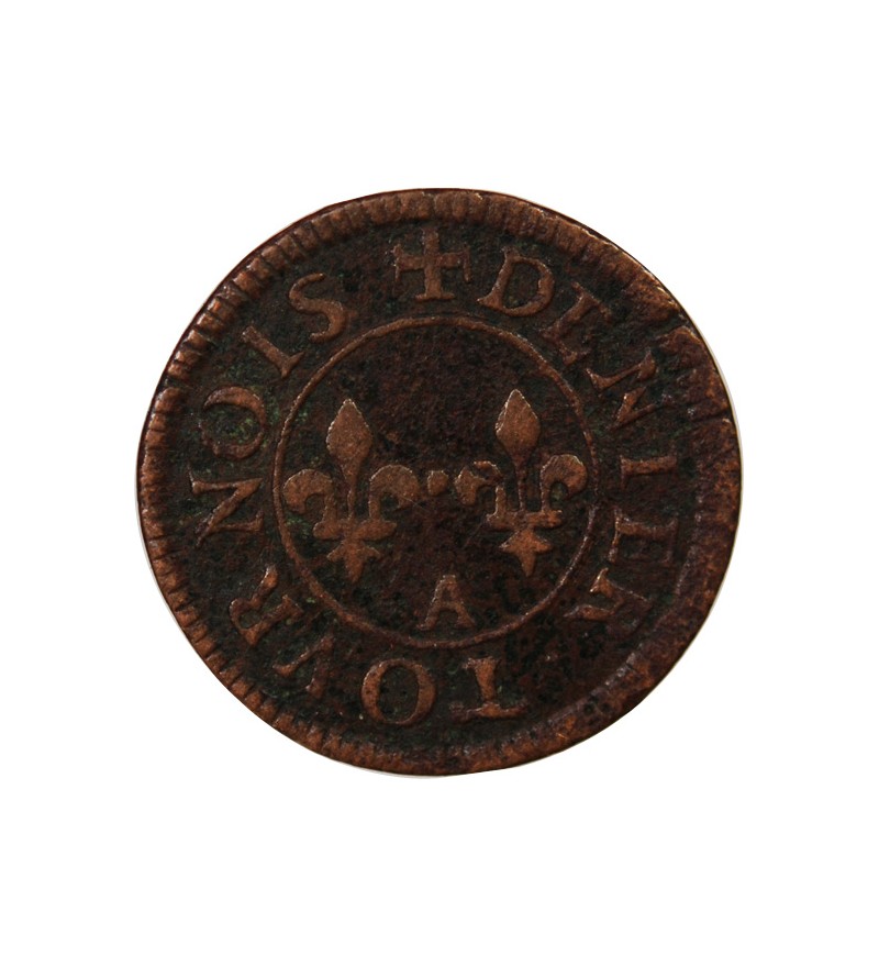 LA LIGUE, au nom d'HENRI III - DOUBLE TOURNOIS 1591 / 1592 A PARIS