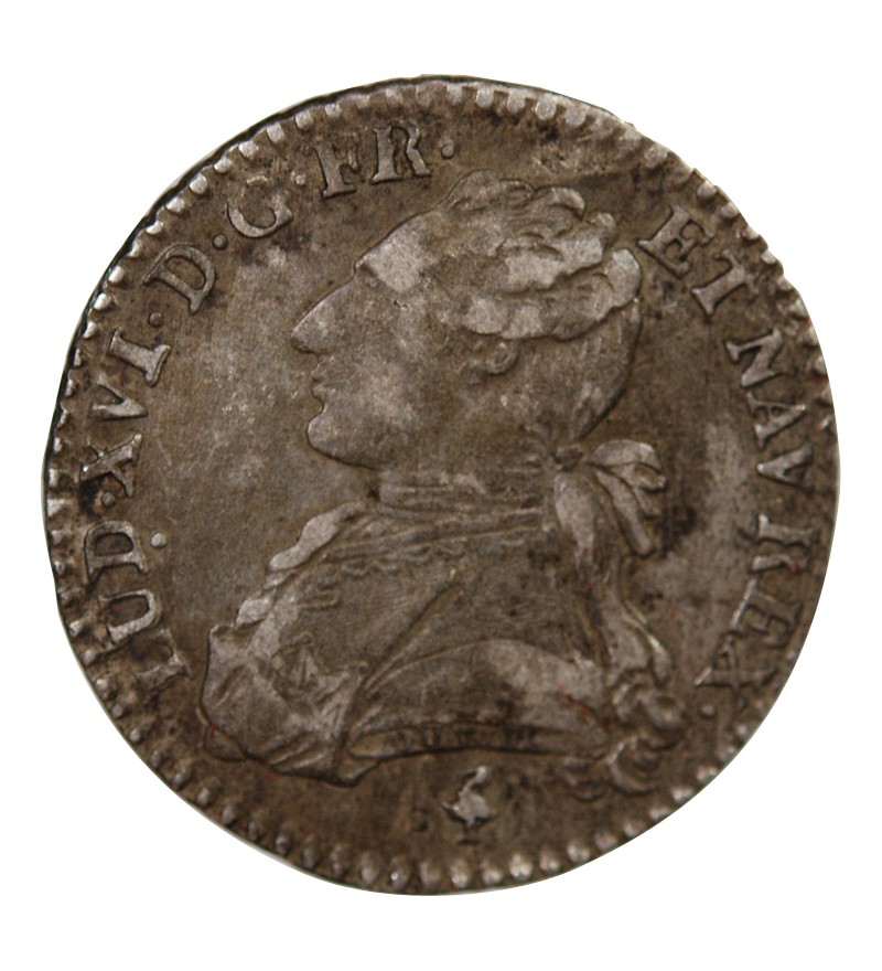 LOUIS XVI - 1/10 ECU AUX BRANCHES D'OLIVIER 1779 A PARIS