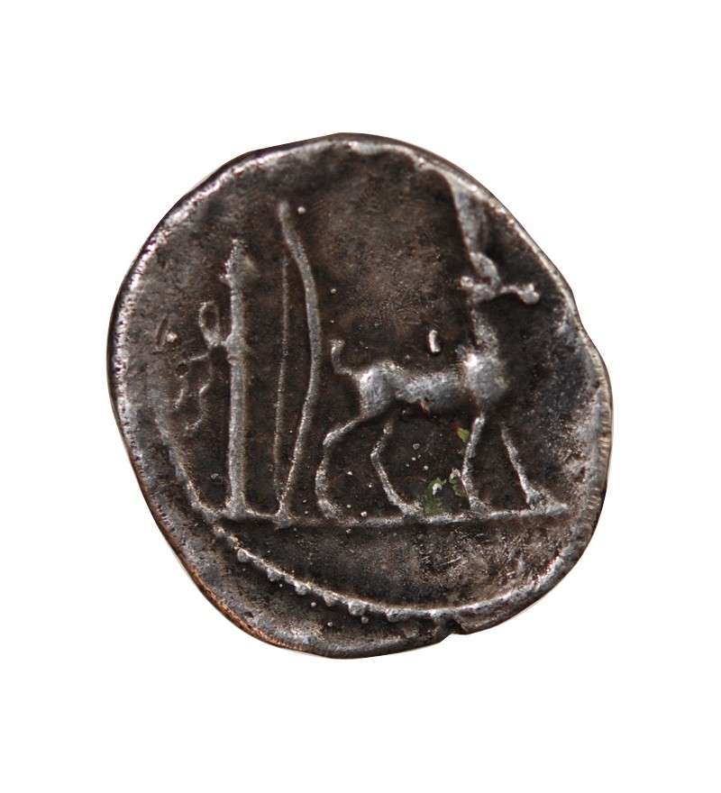 PLANCIA - DENIER ARGENT 55 AV JC ROME