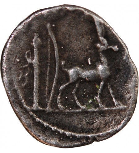 PLANCIA - DENIER ARGENT 55 AV JC ROME