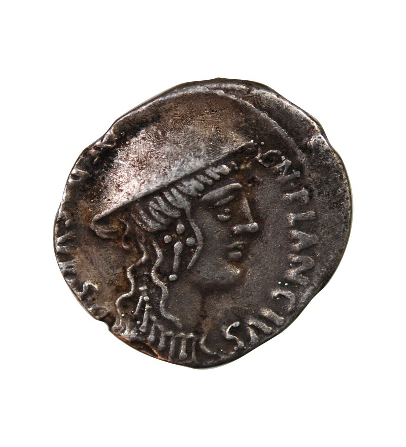 PLANCIA - DENIER ARGENT 55 AV JC ROME