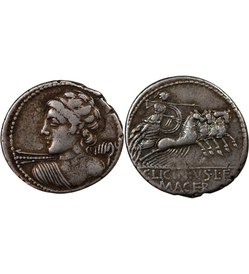 LICINIA - DENIER ARGENT 84 AV JC ROME