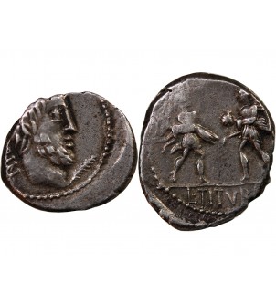 TITURIA - DENIER ARGENT 89 AV JC ROME 2