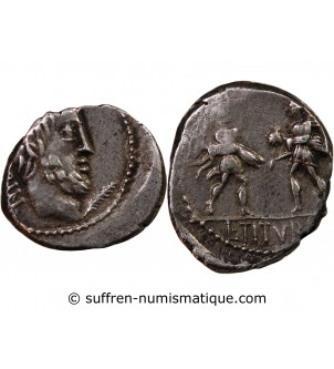 TITURIA - DENIER ARGENT 89 AV JC ROME