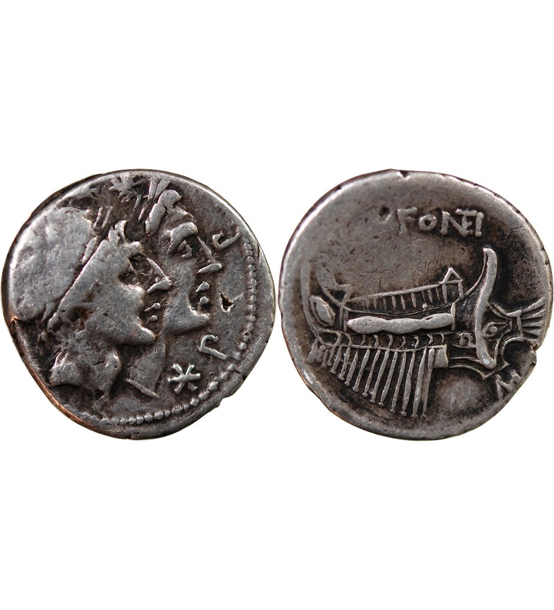 FONTEIA - DENIER ARGENT 108 / 107 AV JC ROME