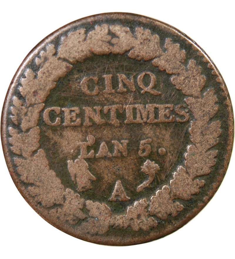 DUPRÉ - 5 CENTIMES AN 5 BB STRASBOURG