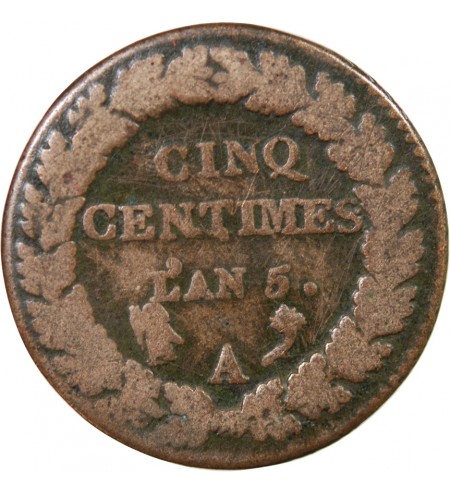 DUPRÉ - 5 CENTIMES AN 5 BB STRASBOURG