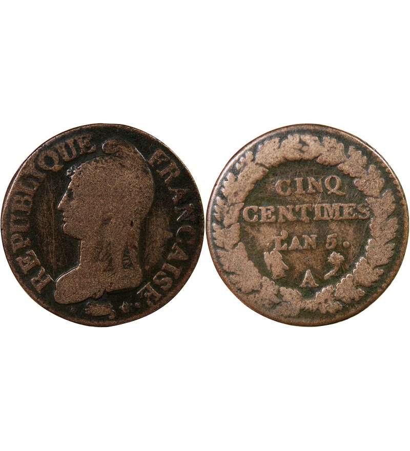 DUPRÉ - 5 CENTIMES AN 5 BB STRASBOURG