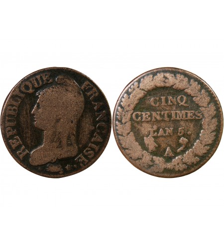 DUPRÉ - 5 CENTIMES AN 5 BB STRASBOURG