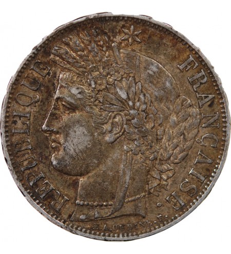 CÉRÈS - 5 FRANCS ARGENT 1849 A PARIS